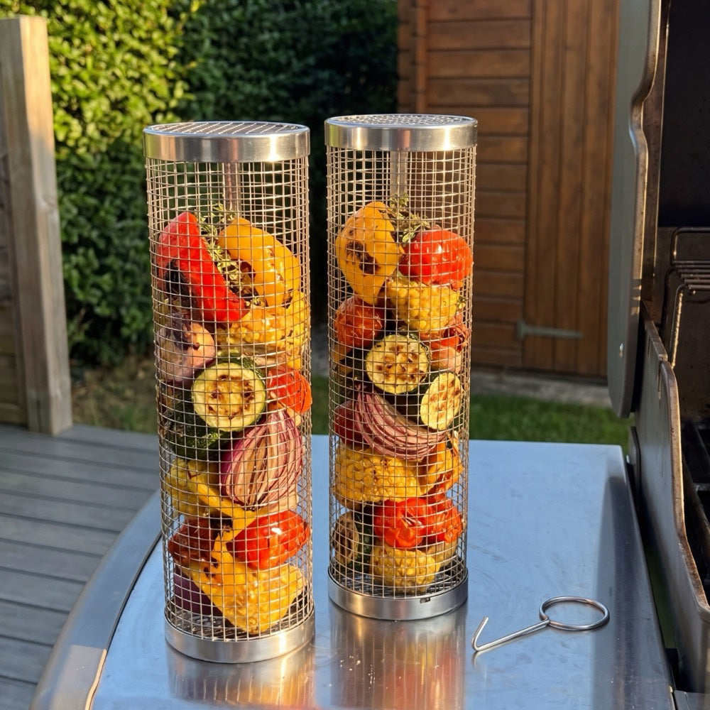 Grillkörbe im Freien