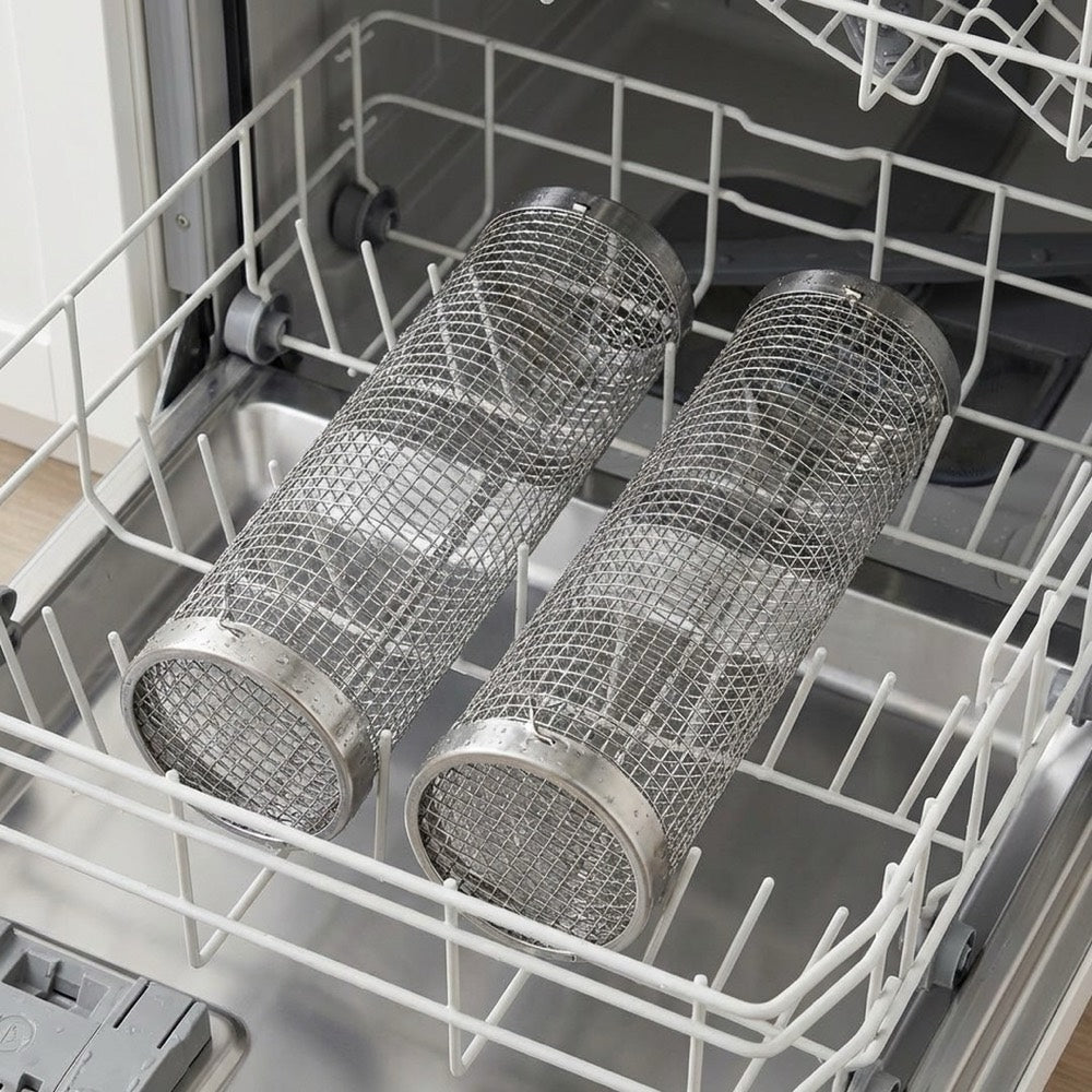 Grillkorb in der Spülmaschine