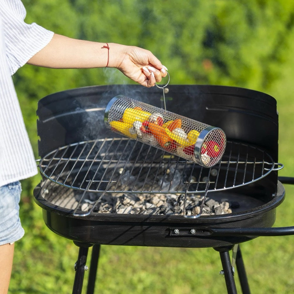 Grillkorb aus Edelstahl 304